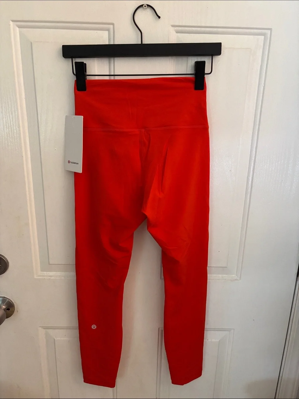 Lululemon Wunder Train No Line HR 25”, Cherry Ember, Size 6